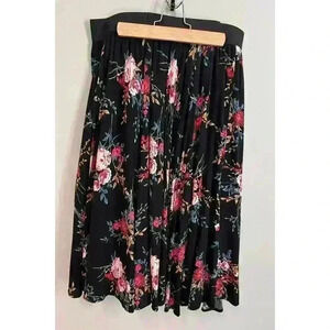 Torrid Floral Skirt Size 0
